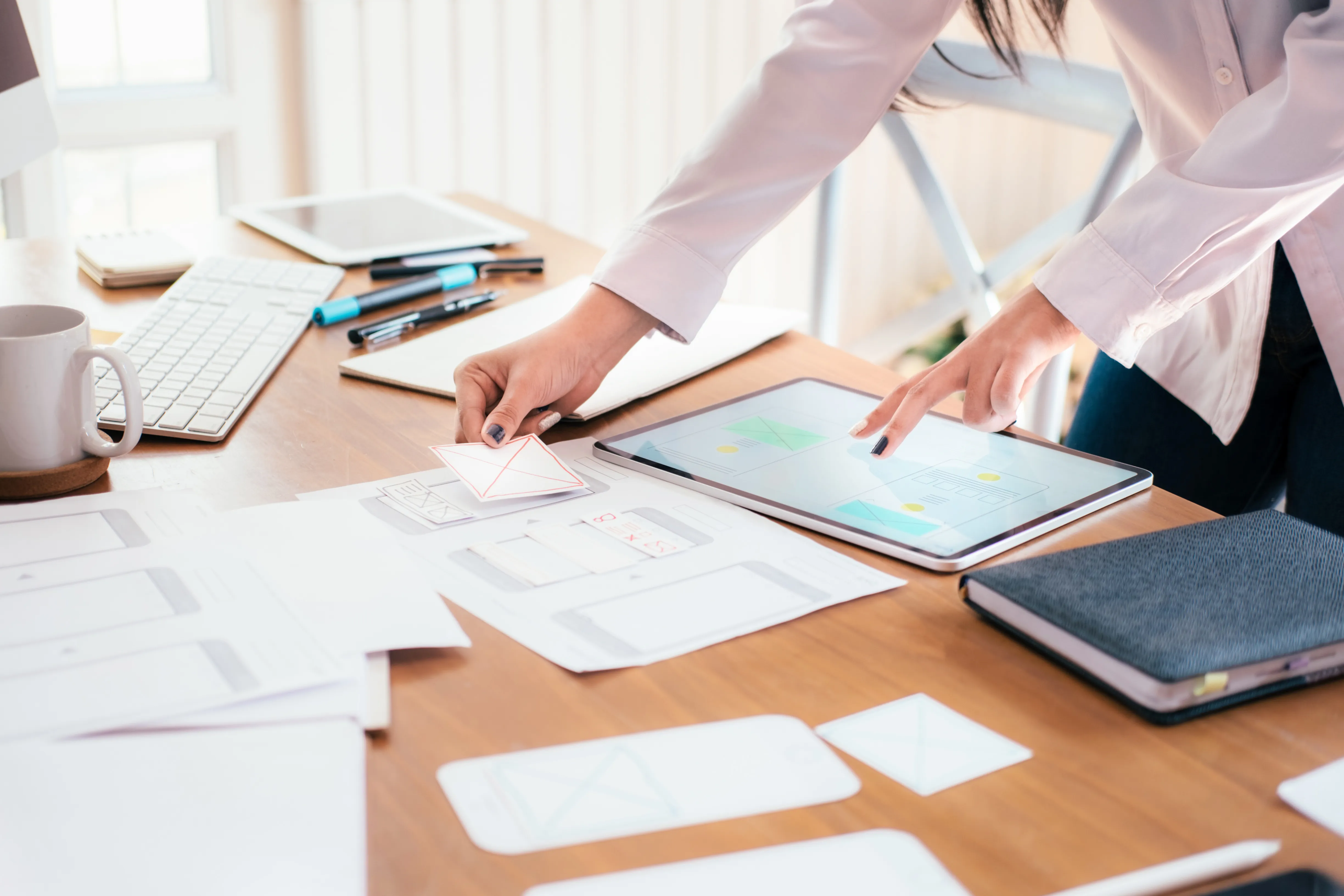 Van wireframe naar werkende app